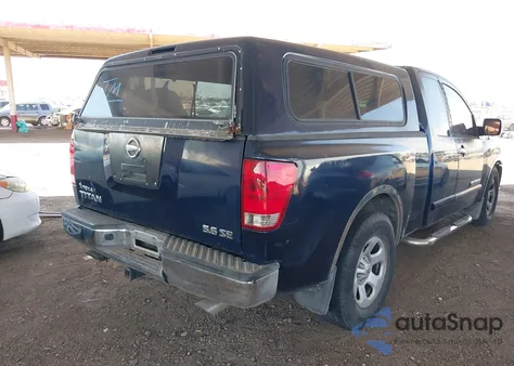 2007 Nissan Titan Se z USA, uszkodzony, nr VIN 1N6BA06A37N201620